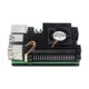 thumbnail image 1 of Aluminum Alloy Box with PWM Fan Armor Shell Silicone Heatsink for Raspberry Pi 5, 1 of 9