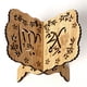 thumbnail image 4 of Book Stand Quran Rihal Rehal Wood tallado EID-UL-FACR Festival de diseño hueco de diseño único Regalos únicos Suministros de papelería Dormitorio Sala de estar kenally HA011646-00, 4 of 7