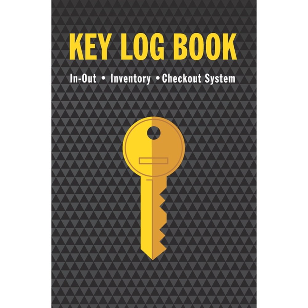 Key Log Book Easy to use "Log in/Log out" usage notebook for staff