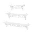 thumbnail image 2 of Estantes De Pared Flotantes Establecidos Estante De Almacenamiento De Estantes De Pantalla Para Decoración De Estilo Retro, 2 of 7
