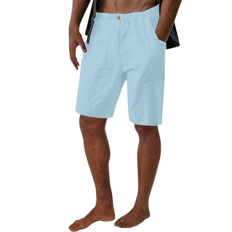 WANYNG Mens Spring Summer Casual Shorts Pants Printed Sports Beach