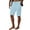 Light Blue, variant on Aayomet Men Swim Trunks Mens Summer Fashion Casual Polyester Peach Skin Printed Beach Shorts Beach Pants Pants,Dark Gray L