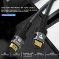 thumbnail image 5 of 8K HDMI Cable 2.1 48Gbps  High Speed HDMI Braided Cord-4K@120Hz 8K@60Hz, DTS:X, HDCP 2.2 & 2.3, HDR 10 for Compatible Laptop/PS5, 5 of 13