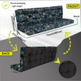 thumbnail image 7 of Swing Cushions 3 Seater Replacement, Waterproof Porch Swing Cushions, Thicken 5" Bench Cushions for Outdoor Furniture With Backrest , Patio Loveseat Sofa Pads（hummingbird,40*71in）, 7 of 7