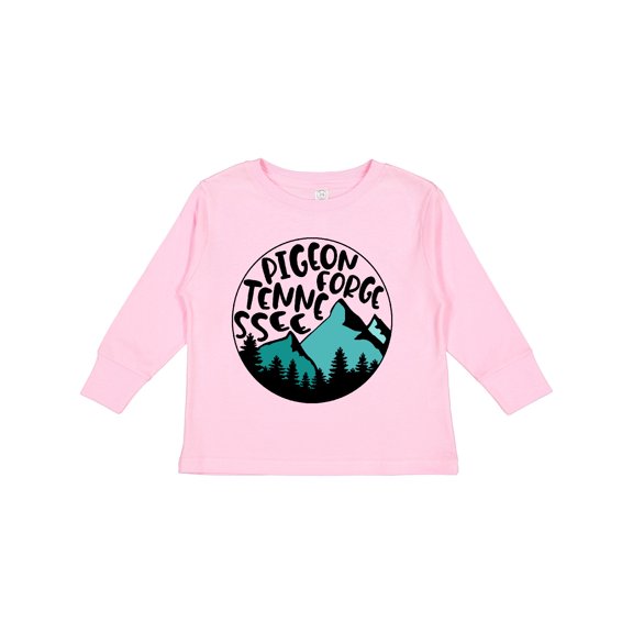 Inktastic Pigeon Forge, Tennessee- Mountains Boys or Girls Long Sleeve Toddler T-Shirt