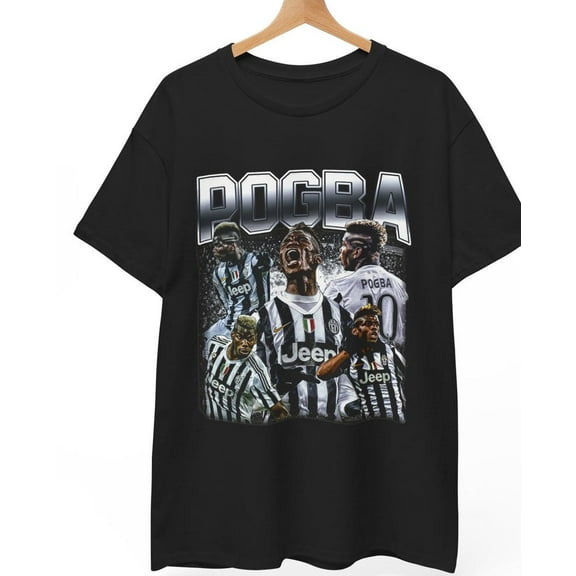 90s Graphic Paul Pogba T-Shirt, Juventus Tee, Soccer T-Shirt, Sport Tee, Cotton Tee