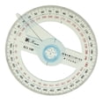 thumbnail image 7 of All Circular 10 Degree Protractor Pointer Ruler Viewer Swing Arm School Office Supplies, 7 of 7