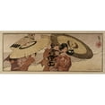 thumbnail image 3 of Helen Hyde 18x10 Black Modern Framed Museum Art Print Titled - A Summer Shower (1909), 3 of 5