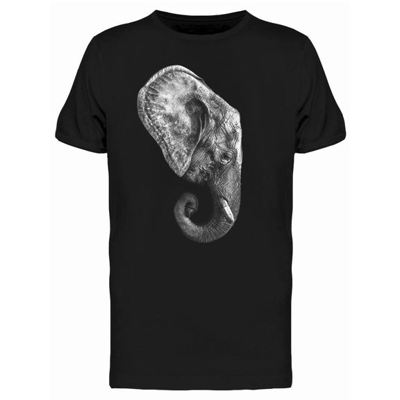 Sideview Elephant Head Tee Men's -Image by Shutterstock