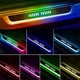 thumbnail image 3 of Car LED Door Pedal Light, Car LED Door Sill Light, Car Automatic Sensor Wireless Door Light, Front+Rear,4 PCS, 3 of 5