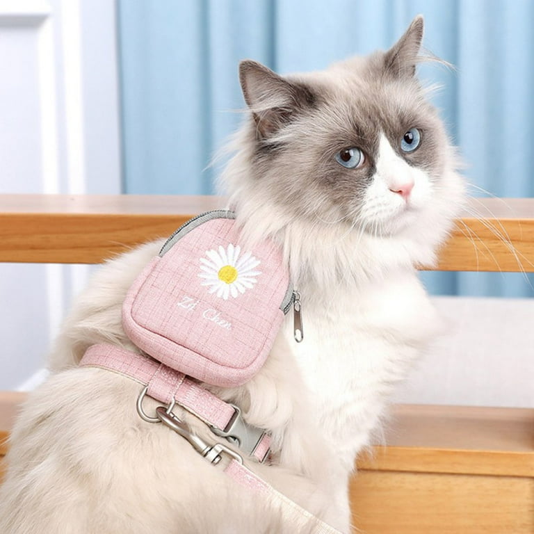 Dog Cat Backpack Harness