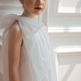 thumbnail image 3 of Flower Girls Dress Bridesmaid Wedding Gown Tulle Tutu Babydoll Dance Dress, Size for 2-3T, 3 of 6