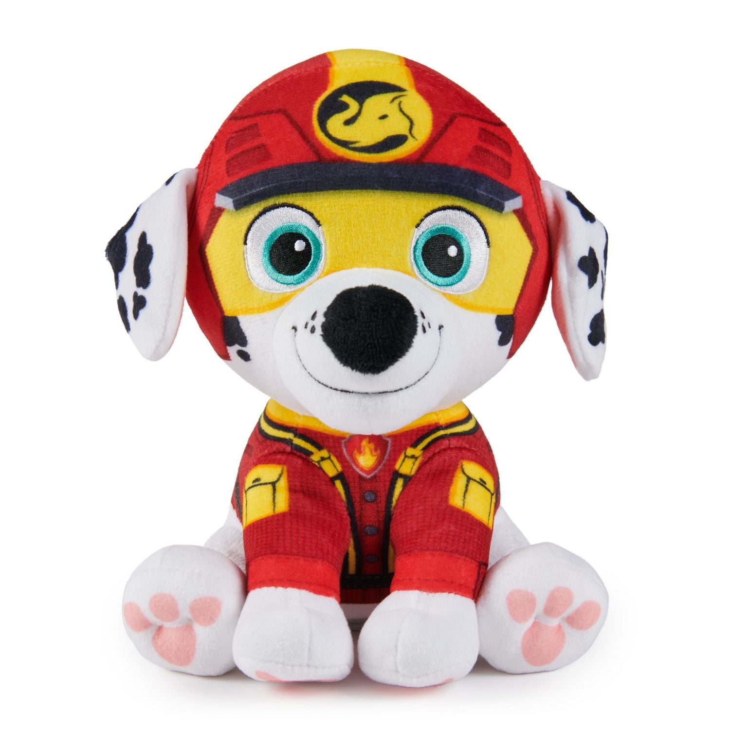 PAW Patrol Jungle Pups, Peluche Tracker de 20,3 cm, animal en peluche pour les garçons et les filles à partir de 3 ans