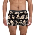 thumbnail image 2 of Goofa French Bulldog Printed Men's Boxer Briefs Underwear, Moisture-Wicking Underwear, Trunk,Soft and Breathable Cotton Underwear-, 2 of 9