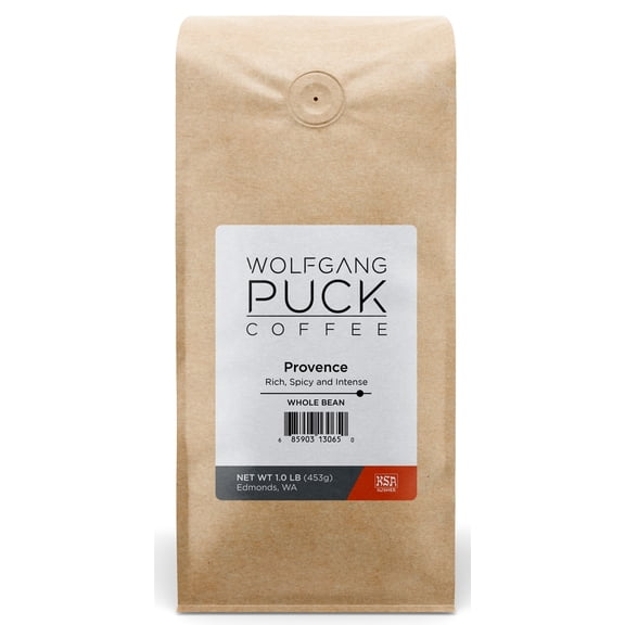 Wolfgang Puck Coffee, Provence French Roast, Whole Bean Coffee, 1-Pound