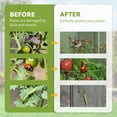 thumbnail image 4 of Outsunny 4' x 4' Plant Protection Tent Crop Cage with Door, Black, 4 of 10