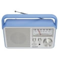 thumbnail image 5 of Jensen Portable AM/FM Radio, Blue, MR-750-BL, 5 of 6