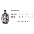 thumbnail image 3 of True Rock Slim Fit USA Zipper T-Shirt (Navy Pocket, Small), 3 of 4