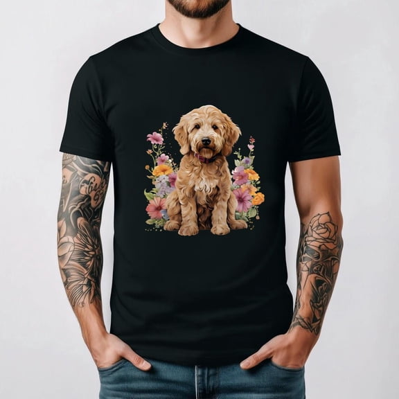 Doodle Mom Goldendoodle Labradoodle Dog Lover Pet Mom Gift Top Unisex T-Shirt, for men & women, up to size 5XL.