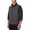 Grey - charcoal, variant on Mens Water-Resistant Quilted Vest, Grey, Small