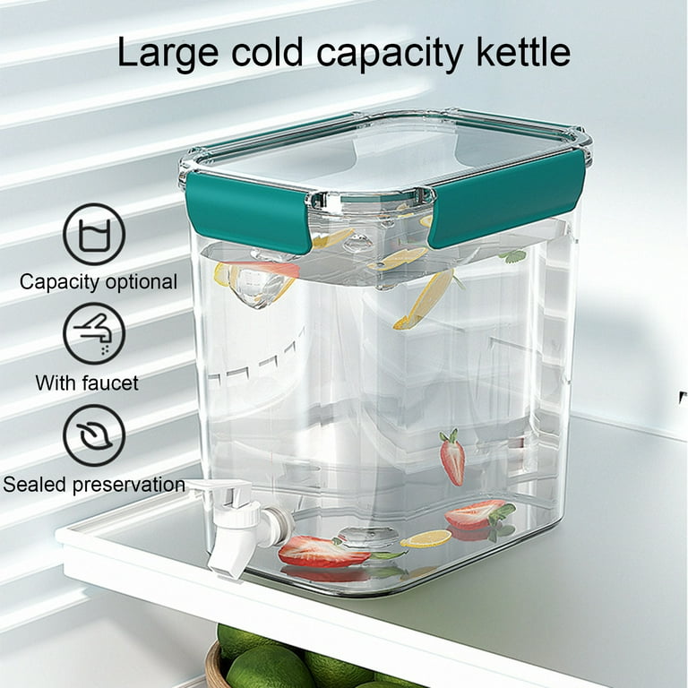 Water Dispenser for Fridge Spigot Juice Container Drink Dispensers 4.5L