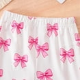 thumbnail image 5 of TOWED22 Baby Toddler Sweet 2pcs Outfits Tank Tee Sleeveless and Shorts Adorable Summer Clothing Sets Lovely(Pink,12-18 M), 5 of 7