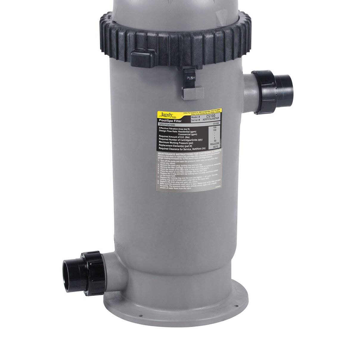 Pool-Filterkartusche CS250 – Ersatz Für Jandy CS250, Pleatco PJANCS250, 250 Sq.ft Filterfläche