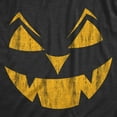 thumbnail image 2 of Mens Eyebrows Earl Pumpkin T Shirt Funny Halloween Jack O Lantern Evil Smile Tee for Guys Graphic Tees, 2 of 7