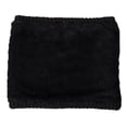 thumbnail image 4 of Prolriy Neck Gaiter Women&Men Winter Slouchy Knit Warm Scarf Knitted Wool Bib Windproof Scarf Neck Warmer Scarf for Women Black, 4 of 5
