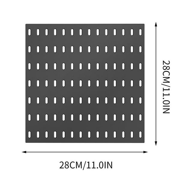 Cavity Panel Wall Display Decoration Perforation- Tabletop Kitchen Household Storage Plastic Can Be Combined Shelving Wall Mount 1 tablet