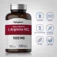 thumbnail image 4 of L-Arginine HCL 1000 mg | 120 Caplets for Men and Women | by Piping Rock, 4 of 7