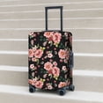 thumbnail image 2 of Lsque Rose Flowers Printed Luggage Cover, Travel Luggage Protector,Scratch and Dirt Resistant, Fits 18-32 Inch Luggage -, 2 of 9