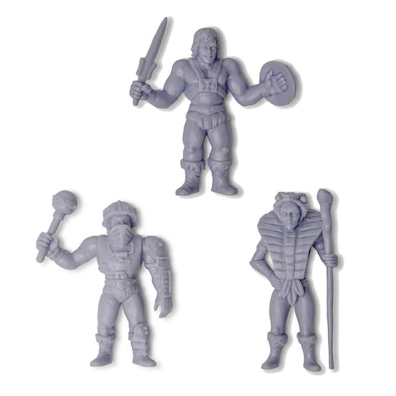 Masters of the Universe M.U.S.C.L.E. 3-Pack: He-Man,Teela, Man-At-Arms