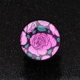 thumbnail image 3 of A Pair of Glow in the Dark Romantic Roses Single Flared Ear Gauge Plug, 3 of 4