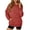 Red, variant on Rosvigor Vintage Hoodies for Women Acid Wash Hoodies Women Oversized Pullover Tops Streetwear Sweatshirts with hooded
