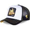 thumbnail image 1 of Gorra de béisbol de la serie de Anime Pokemon para hombres, mujeres y niños, gorra de béisbol Original de Pikachu con ala de arco, regalo de cumpleaños qym unisex, 1 of 2