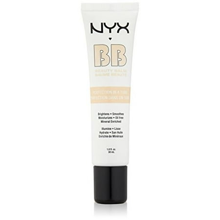 NYX Cosmetics BB Cream, Natural, 1 Ounce (Best All Natural Bb Cream)
