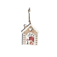 thumbnail image 1 of Bearachild Colgante de de Navidad de varias formas, figurita con forma de gnomo de copo de nieve, manualidades, colgador de puerta DIY para anciano Kits de decoración para fiestas Casa de nieve Bearachild HA070074-04, 1 of 1