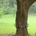 thumbnail image 3 of koolsoo Strap Hangers Holder Practical Lightweight Multi Hooks Accessory Holder Tree Stand Strap for Garden Hiking Trekking Khaki, 3 of 8