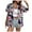 a-Pink, variant on Fshinging 2025 Women Fashion T Shirts Hawaiian Flower Print Vacation Beach Plus Size Short Sleeve Button Up Shirts Clothes 2025