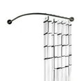 thumbnail image 1 of Curved Curtain Rod, Corner Shower Curtain Rod Extendable Reinforced  For Bathroom, 1 of 8