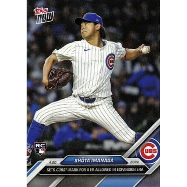 MLB 2024 NOW Baseball    Shota Imanaga #105 (Rookie)