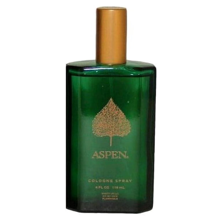 Aspen by Coty, 4 oz Cologne Spray for Men, Spicy Amber and Cool
