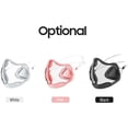 thumbnail image 2 of Washable Reusable Clear Face Mask Anti Fog Breathable Protective with Built-in PM2 5 for Particles Pollution, 2 of 8