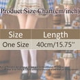 thumbnail image 3 of Yuanlong Womens Knee-High Socks Solid Color Casual Stockings Minimalist Elegant Breathable Everyday Hosiery, 3 of 4