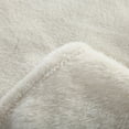 thumbnail image 4 of FYHALE Super Soft Throw Blanket Premium Flannel Fleece Lightweight Bed Blanket All Season Use (White, Throw(40"x60")), 4 of 6
