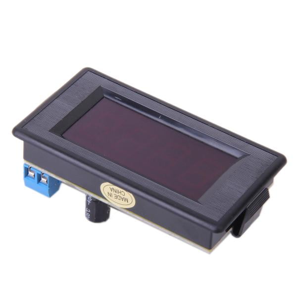 Medidor de voltaje de voltaje de 3 1/2 LED 11V - 200V CC Macarena Medidor de panel de voltaje de voltaje de 3 1/2 LED rojo digital 11V - 200V CC