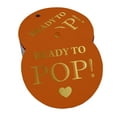 thumbnail image 1 of Inkdotpot Pack Of 100 Ready To Pop Baby Shower Favor Paper Tags Craft Real Gold Foil Hang Tags, 1 of 7