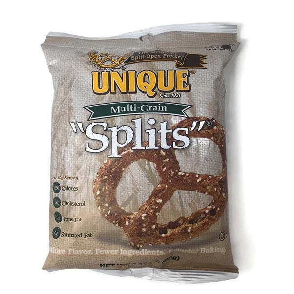 Unique MultiGrain Splits Pretzels 2.12 oz Bags Pack of 24