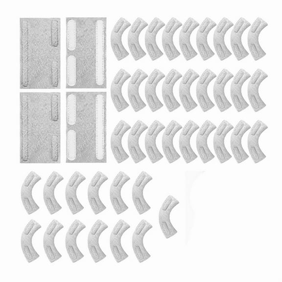 40Pcs Nasal Cannula Ear Cushions, Oxygen Comfort Pads, Tubing Cover for Users, Supplies